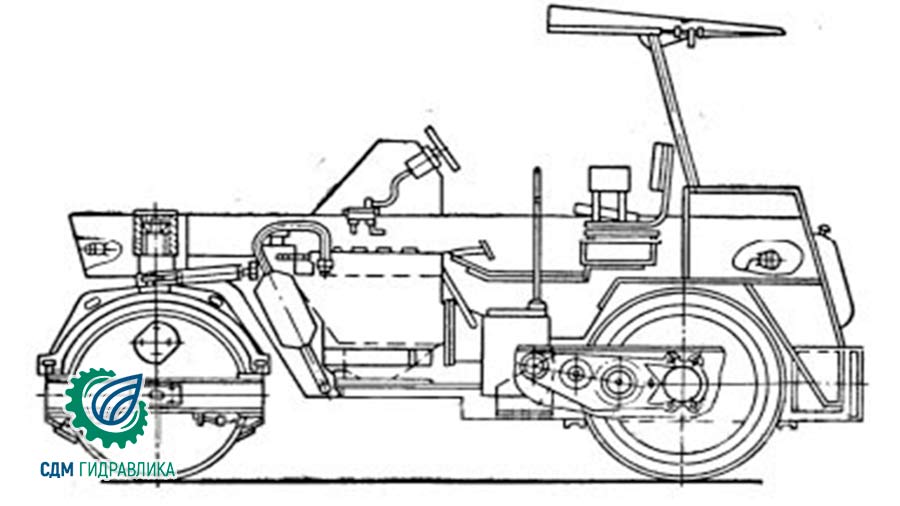 Рис. 1.1. Общий вид катка