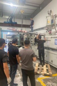 Восстановление вала термопластавтомата