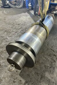 Ремонт и восстановление вала каландра