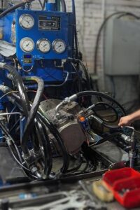 диагностика и настройка гидронасоса Rexroth