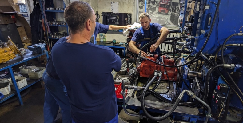 Участок №1 гидроиспытаний и диагностики СДМ Гидравлика