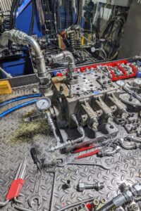 Настройка гидравлических распределителей в Москве