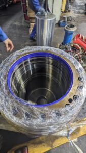 Ремонт гидроцилиндров линии прессования