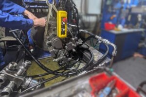 Ремонт и испытания гидронасоса Кавасаки