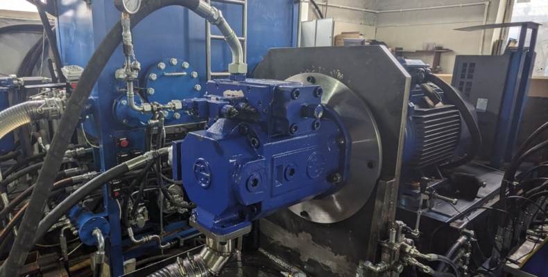 Гидростенд для испытаний большеобъемных гидронасосов