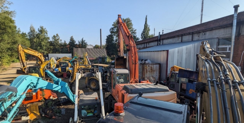 Участок по ремонту экскаваторов и спецтехники
