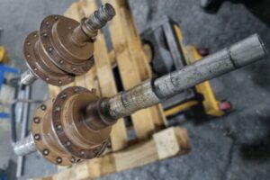 Восстановление вала, посадочных мест подшипников, шпоночных пазов